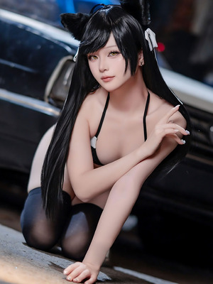 屿鱼 - 碧蓝航线 爱宕 赛车服_090