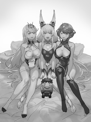 [VEGAS PROJECT (kayanoyuki)] X.BLADE 2.5 (ゼノブレイド2) [甜族星人x我不看本子汉化] [DL版]_04