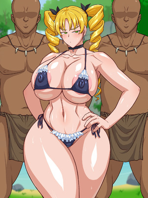 [秘密結社ヴァニタス] 高慢お嬢様！デカマラ部族とドスケベ生活ですわ！_145