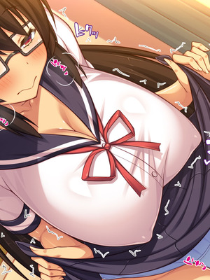 [汁っけの多い柘榴] 委員長は真面目な顔して実は露出エッチが大好き_025