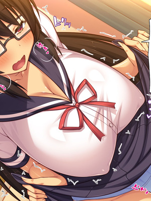 [汁っけの多い柘榴] 委員長は真面目な顔して実は露出エッチが大好き_029