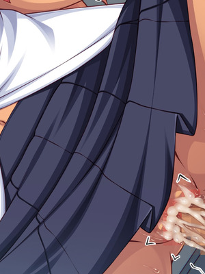 [汁っけの多い柘榴] 委員長は真面目な顔して実は露出エッチが大好き_424