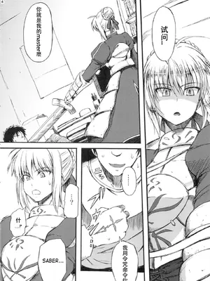 [SHD (部長ちんけ、みこやん、プラズマビーチ)] 強まり騎士王とラブックスする本 (Fate/stay night)[中国翻訳][殘缺][大黄粘痰汉化]_03