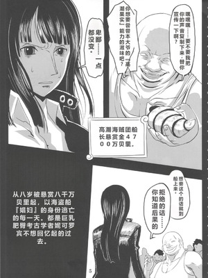 (C78) [エイトグラフィカ (吉玉一楼)] メタボリズムOP 巨乳巨尻娼婦ニコロビンの消したい過去 (ワンピース) [考古个人机翻]_04