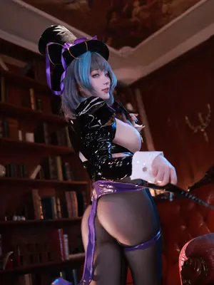 起司块wii - 碧蓝航线 柴郡 魔术师_14