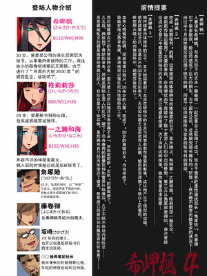 [スタジオみずよーかん (東戸塚らいすた)]希岬楓シリーズ 1~4[中国翻訳][粗碼]_260