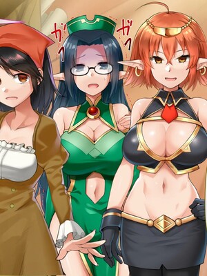 [幻想グラフィックス (かすかず)] 催眠オークの逆襲-オークになった俺が催眠術で雌エルフ達をヤりたい放題-_075_0303