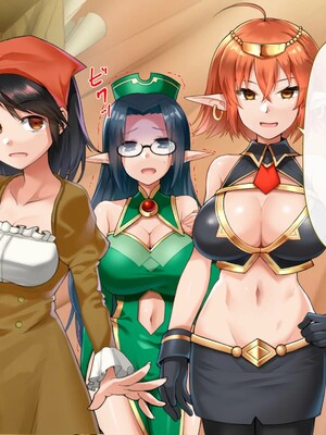 [幻想グラフィックス (かすかず)] 催眠オークの逆襲-オークになった俺が催眠術で雌エルフ達をヤりたい放題-_077_0305