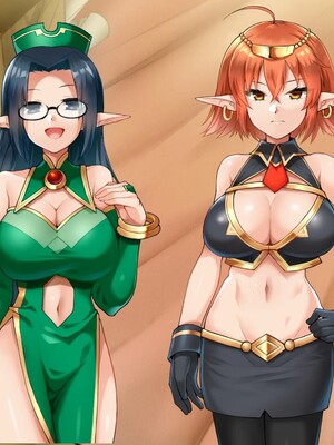 [幻想グラフィックス (かすかず)] 催眠オークの逆襲-オークになった俺が催眠術で雌エルフ達をヤりたい放題-_328_0301