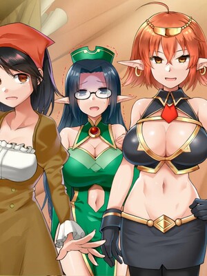 [幻想グラフィックス (かすかず)] 催眠オークの逆襲-オークになった俺が催眠術で雌エルフ達をヤりたい放題-_331_0304