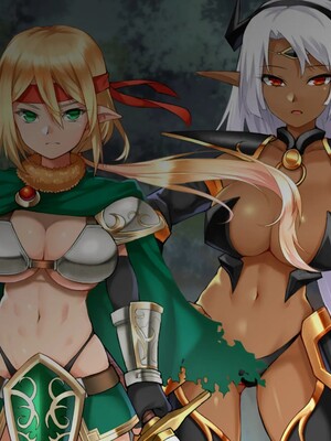 [幻想グラフィックス (かすかず)] 催眠オークの逆襲-オークになった俺が催眠術で雌エルフ達をヤりたい放題-_389_0601