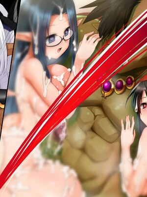 [幻想グラフィックス (かすかず)] 催眠オークの逆襲-オークになった俺が催眠術で雌エルフ達をヤりたい放題-_400_0612