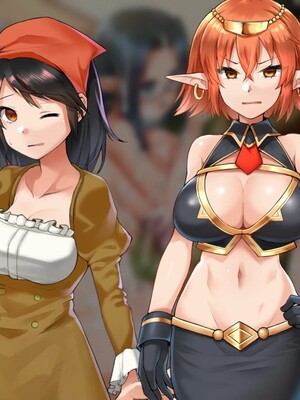 [幻想グラフィックス (かすかず)] 催眠オークの逆襲-オークになった俺が催眠術で雌エルフ達をヤりたい放題-_402_0614