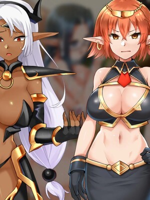 [幻想グラフィックス (かすかず)] 催眠オークの逆襲-オークになった俺が催眠術で雌エルフ達をヤりたい放題-_404_0616