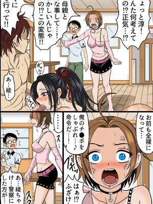 [MCmc] 常識改変した美人母娘とヤり放題ハーレムのはずが、ビッチ母娘の専用性処理ち〇ぽになった俺_15