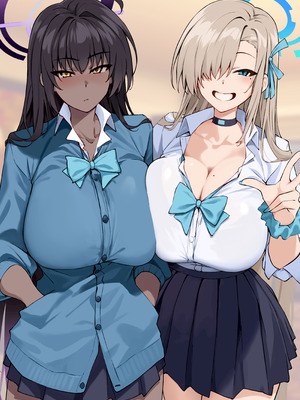 [しゅにち関数 (しゅにち)] 生徒達と仲良くHする本〜ブルアカ総集編〜 (ブルーアーカイブ) [DL版]_187