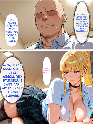 [okita]俺の姪っ子がどエロい金髪パパ活ギャルになっていた件についてENG_025