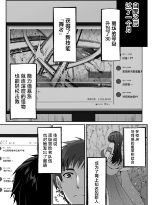 [聖華快楽書店 (くまっこ)] セックスレベリング ～セックスした相手のレベルを上げるスキルで訳アリJKを助けたら溺愛依存される話～ [白杨汉化组]_46_pviu