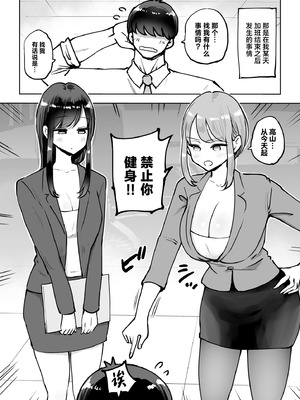 [テクニシャン] 職場のでか乳先輩と天然処女後輩に性処理させられるハナシ [中国翻訳]_02_vibl