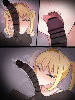 [ギガ] ネロ×BBC 浮気H见せつけ (Fate／Grand Order)｜尼禄・克劳狄乌斯 x BBC (FGO) [BCS个人机翻润色汉化]_13_oxdl