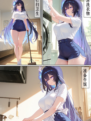 [黄色固体胶（zzzzz）] 希儿的偷吃 [有码][AI Generated]_03