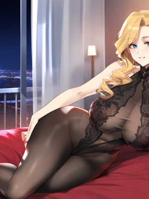 [QosLouisAI]BBC Fuck Hood Black Bodystocking_0006