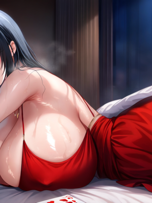 [QosLouisAI]BBC Fuck Taihou 100P Red Partydress_0009