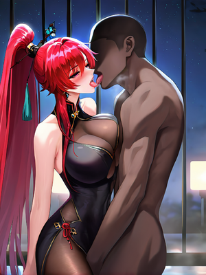 [QosLouisAI]BC FUCK Yinlin 85P Bodystocking+ChineseDress_0012