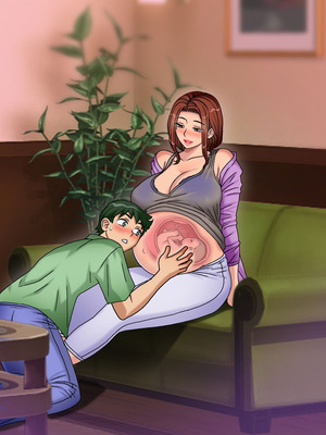 [地下室 (GADEN)] 子供の出来ない叔父さんの代わりに僕が叔母さんを妊娠させました。_197_scns