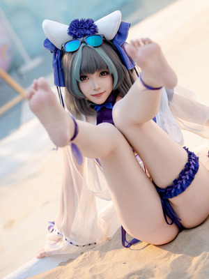 Bangni邦尼 - 碧蓝航线 柴郡 泳装_25_meis