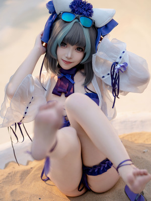 Bangni邦尼 - 碧蓝航线 柴郡 泳装_26_puob