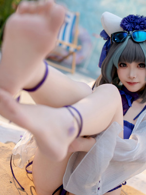 Bangni邦尼 - 碧蓝航线 柴郡 泳装_27_cuwk