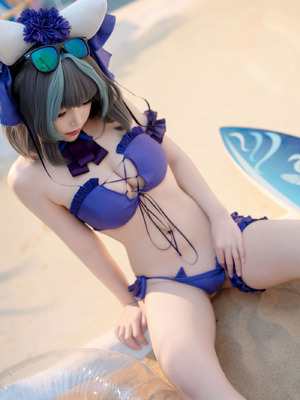 Bangni邦尼 - 碧蓝航线 柴郡 泳装_45_wmrd