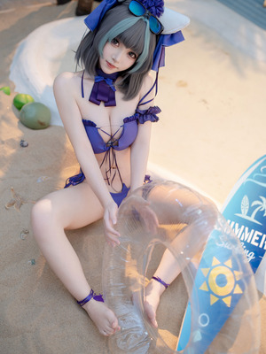 Bangni邦尼 - 碧蓝航线 柴郡 泳装_49_qfar