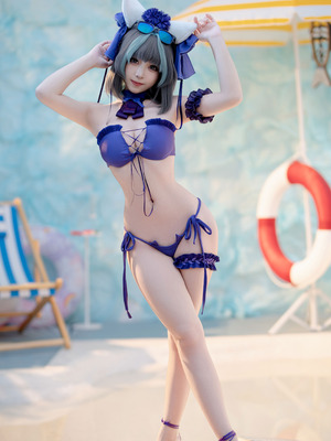 Bangni邦尼 - 碧蓝航线 柴郡 泳装_51_lvfy