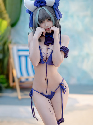 Bangni邦尼 - 碧蓝航线 柴郡 泳装_62_qqhp