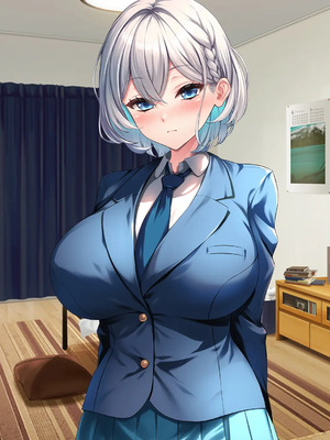 無口で爆乳な猫系幼馴染が裏では発情ドスケベモードで俺に懐いてくるんだが！？_1196_ev_01_22_c