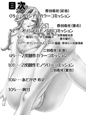 [もんじ肛房 (菊一もんじ)] 2025もんじ肛房コミッション総集編上半期版 [笑笑个人汉化]_002