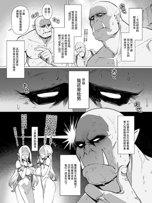 [茶の魔王 (煎茶柱、麥茶柱)] 妖精娼館 3号室レイシー 〜褐色肌エルフを指名した童貞オーク〜 1 [白杨汉化组]_04_dgpj