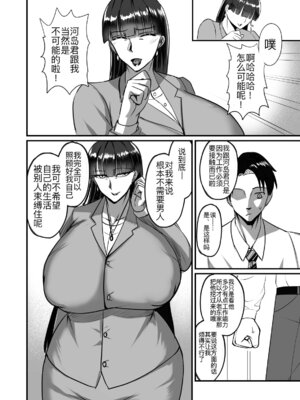 [幽霊街焼却炉 (焼却物)] 自称男要らずの女上司が俺をオカズにしていたので [黑锅汉化组] [DL版]_09_mfqb