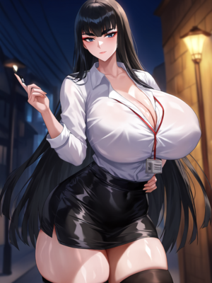 [QosLouisAI]Request：BBC Fuck kiryuuin satsuk 85P (office lady)_0004