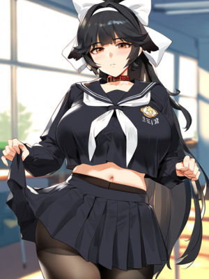 [QosLouisAI]Request：Takao School Uniform 80P_0003