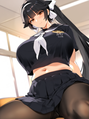 [QosLouisAI]Request：Takao School Uniform 80P_0004