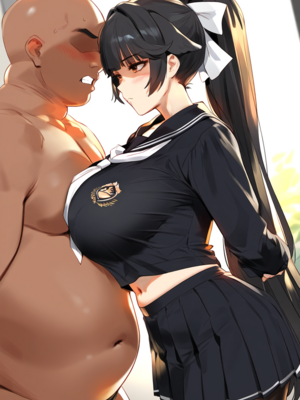 [QosLouisAI]Request：Takao School Uniform 80P_0005