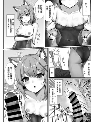 [笹かまボックス (流宮いささ)] プールサイドログ：砂狼 (ブルーアーカイブ) [中国翻訳] [DL版]_07_wsvv