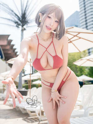 [HaneAme雨波] 橘爆夏日！泳裝｜Original Tangerine Heat swimsuit_15_tpip