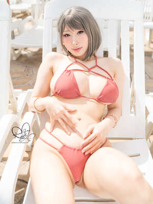 [HaneAme雨波] 橘爆夏日！泳裝｜Original Tangerine Heat swimsuit_17_gxrr