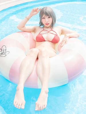 [HaneAme雨波] 橘爆夏日！泳裝｜Original Tangerine Heat swimsuit_26_bukm