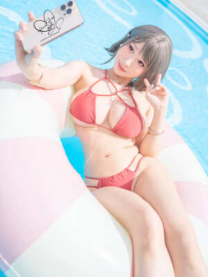 [HaneAme雨波] 橘爆夏日！泳裝｜Original Tangerine Heat swimsuit_32_otay