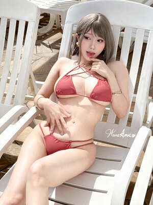 [HaneAme雨波] 橘爆夏日！泳裝｜Original Tangerine Heat swimsuit_35_lboh